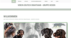 Desktop Screenshot of drahthaarhessen.de